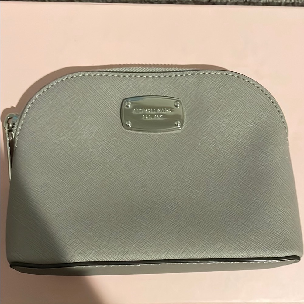 Michael Kors Gray Makeup Pouch